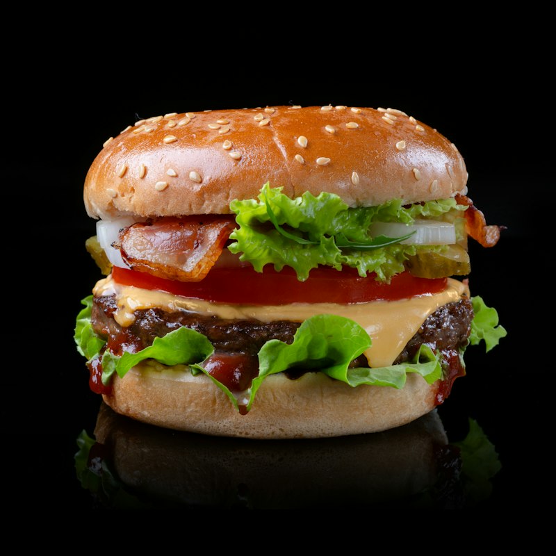 Hamburguesa Carne y Pollo